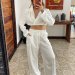 Cropped Haylie Off White-3